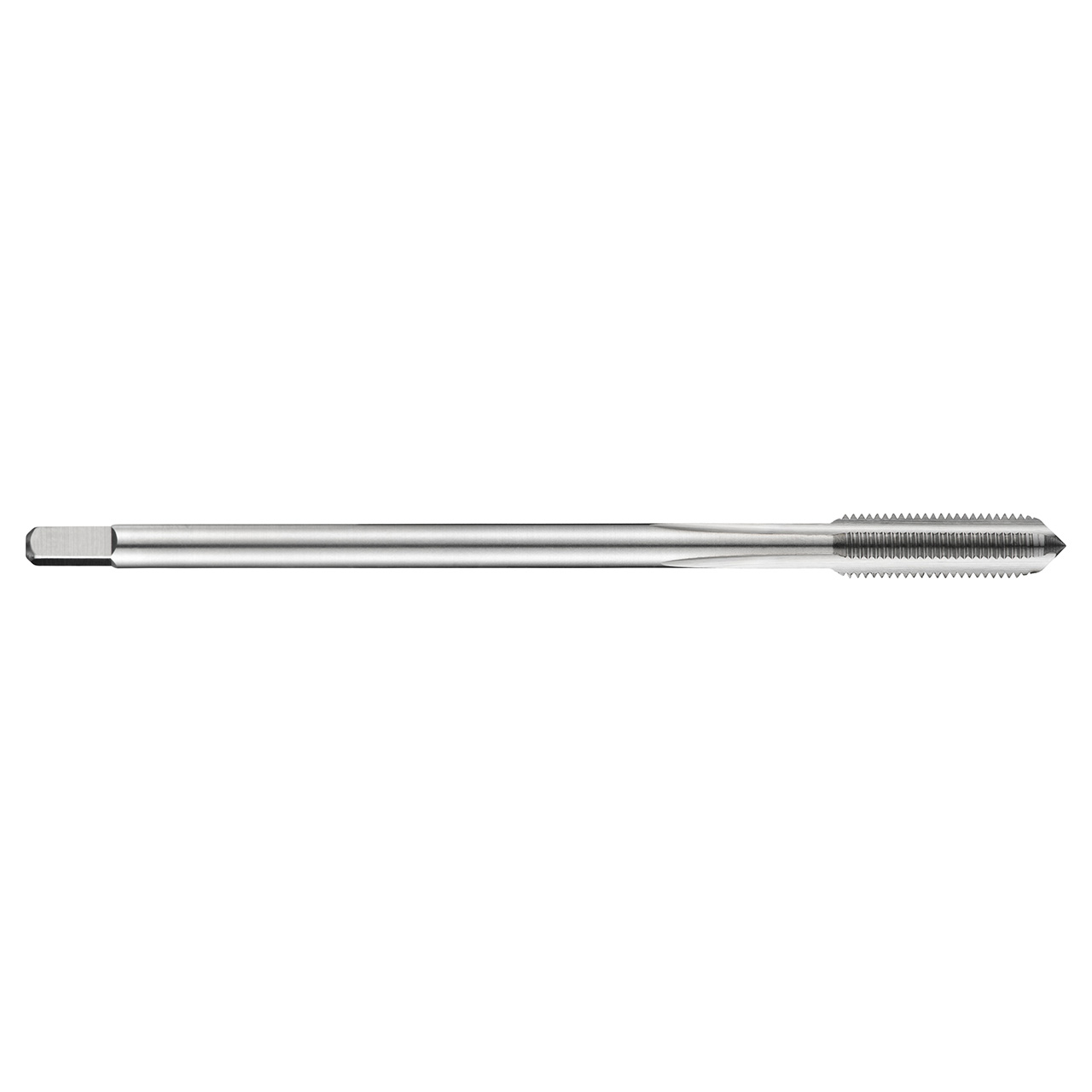 Dormer 5975673 | M8x0.75mm Thread Size x 6.00mm Shank x 15.00mm Length x 80.00mm OAL MF 6H 3 Flute Bright Coated HSS-E-PM E268 Straight Flute Tap