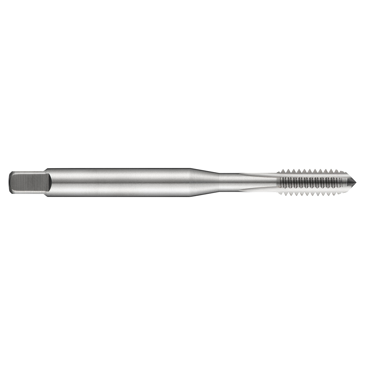 Dormer 5976161 | UNF 3.51mm Diameter x 4.00mm Shank x 11.00mm Length x 56.00mm OAL 2B 40 TPI 3 Flute Bright Coated HSS-E-PM E229 Straight Flute Tap