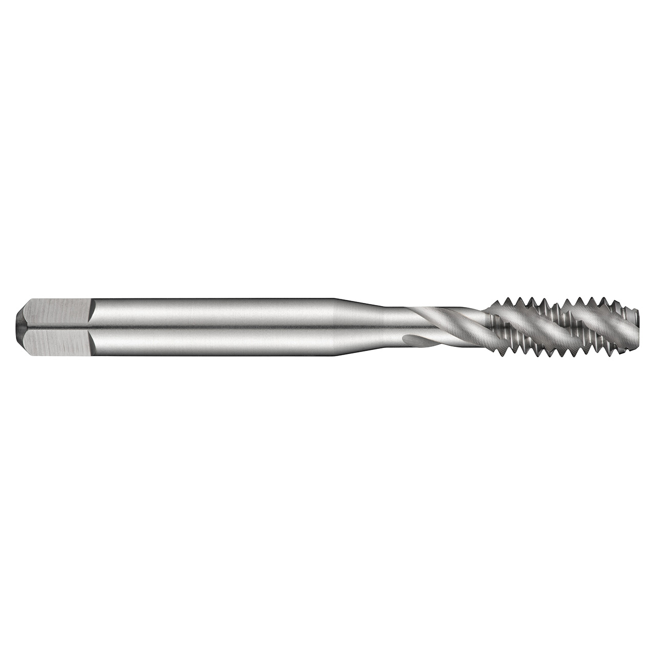 Dormer 5976483 | BSW 1/2"-12 Thread Size x 9.00mm Shank x 22.00mm Length x 89.00mm OAL x 40 Degree Helix Angle 3 Flute Bright/ST Coated HSS E533 Spiral Flute Tap