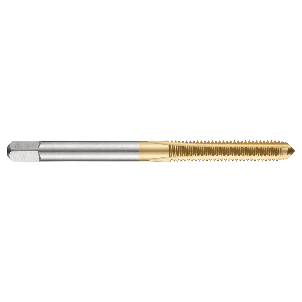 Dormer E504M4NO3 | 0.1575" Diameter x 2.0866" OAL 3 Flute TiN Coated Straight Flute Tap