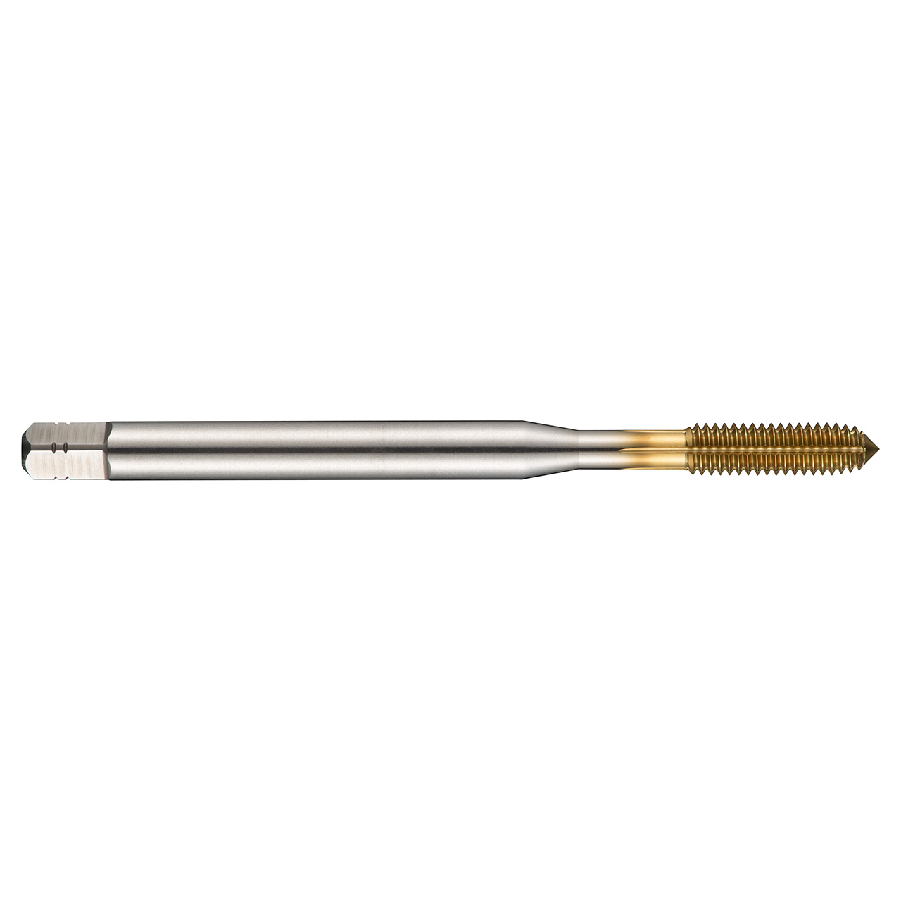 Dormer 6305750 | 0.2362" Diameter x 3.1496" OAL 5 Flute TiN Coated Thread Forming Tap