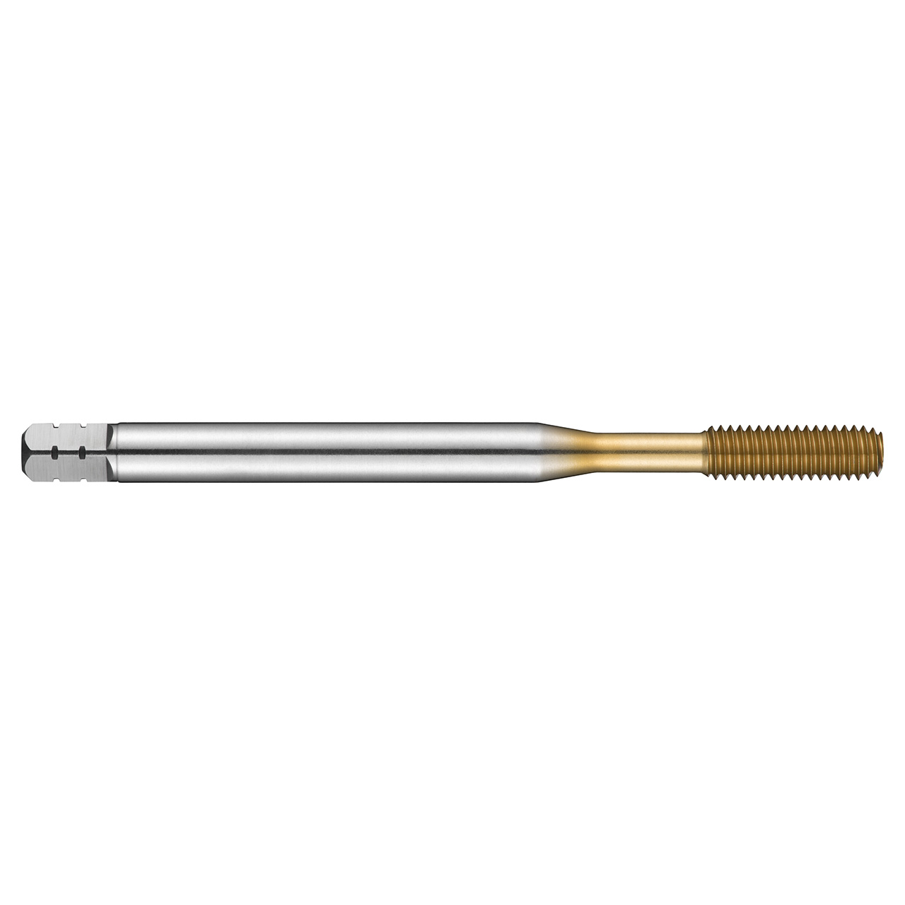 Dormer 6305769 | M10x1.50mm Thread Size x 10.00mm Shank x 20.00mm Length x 100.00mm OAL M 6GX 5 Flute TiN Coated HSS-E E296 Thread Forming Tap