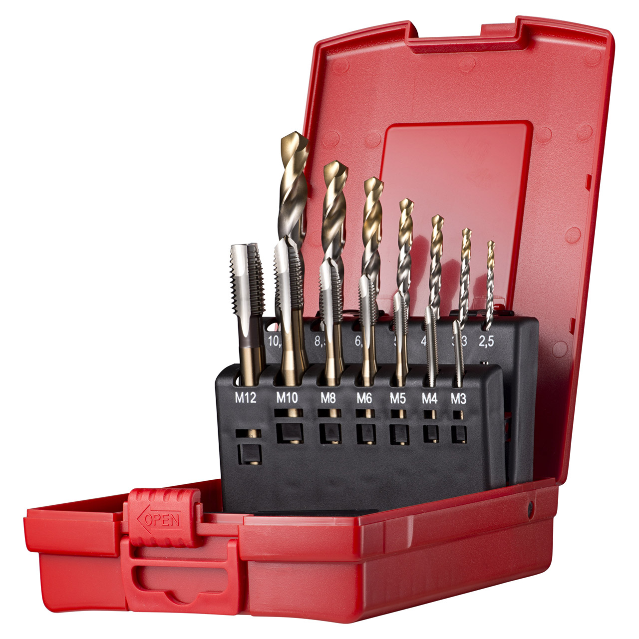 Dormer L113201 | Tap & Drill Set - 14 Pieces