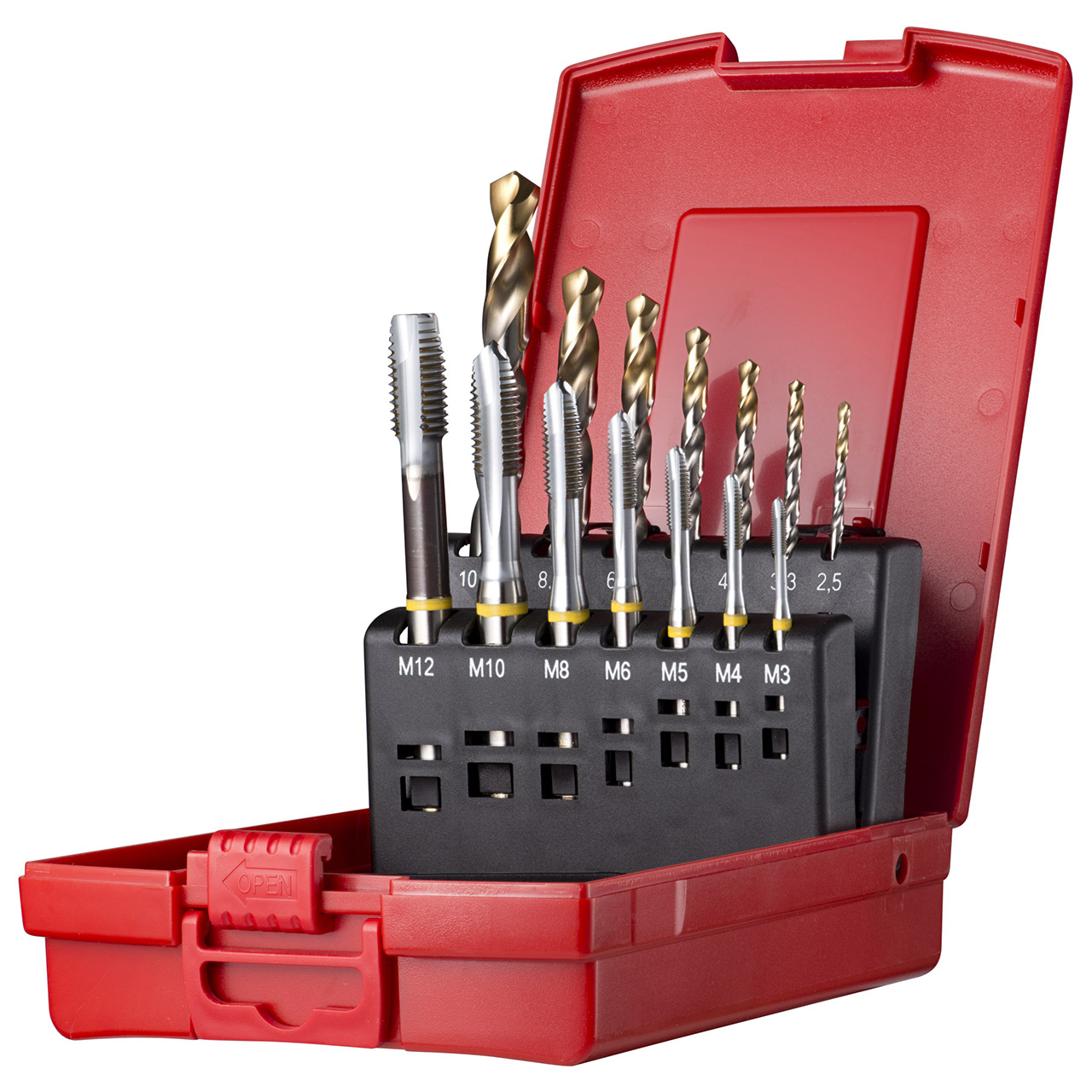 Dormer 6382969 | L114 Tap & Drill Set - 14pcs