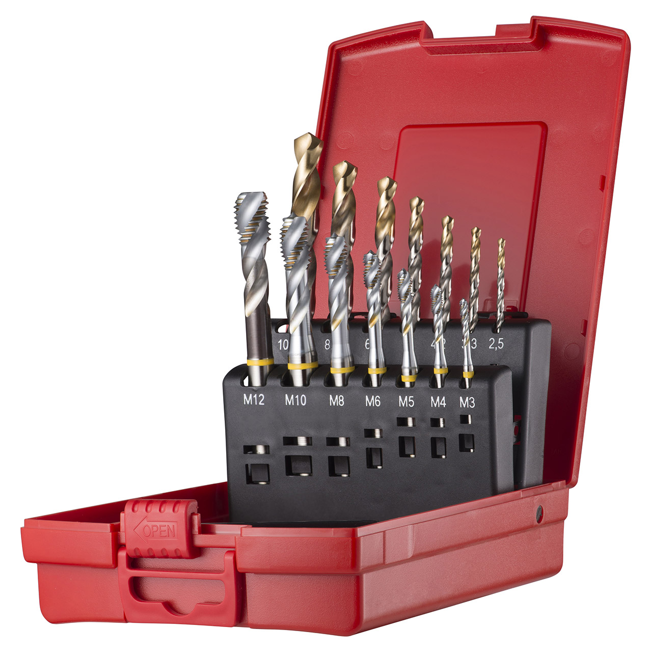 Dormer L114304 | Tap & Drill Set - 14 Pieces