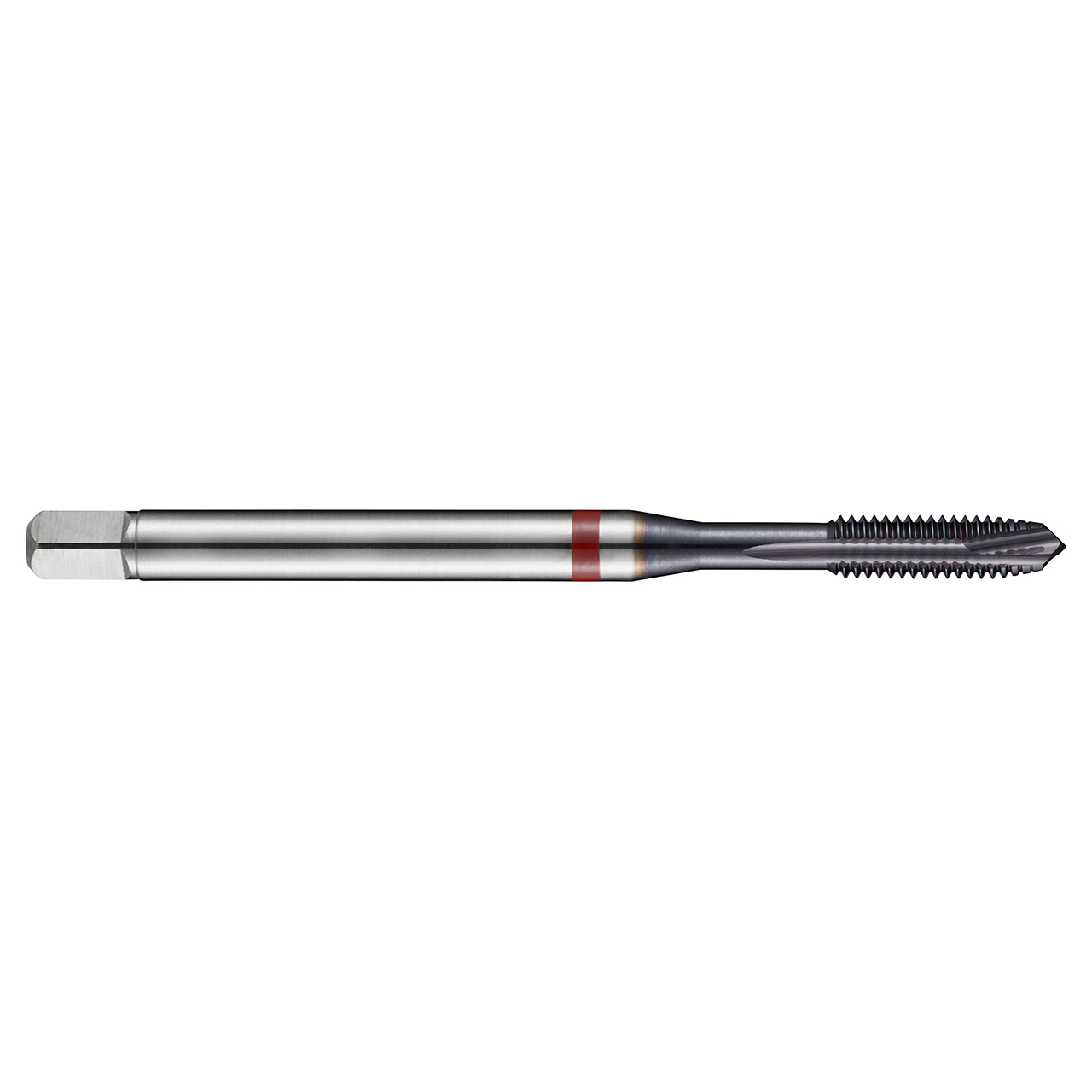Dormer 6554495 | M8x1.25mm Thread Size x 8.00mm Shank x 18.00mm Length x 90.00mm OAL M 6HX 3 Flute TiAlN/Top Coated HSS-E-PM E256 Spiral Point Tap