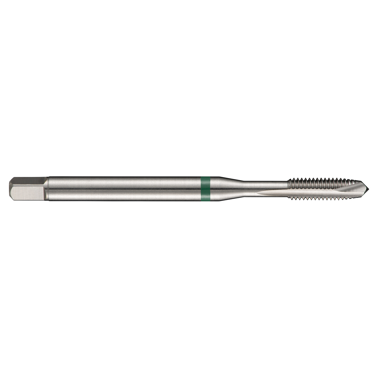 Dormer 6554524 | M6x1.00mm Thread Size x 6.00mm Shank x 15.00mm Length x 80.00mm OAL M 6H 3 Flute Bright Coated HSS-E-PM E471 Spiral Point Tap