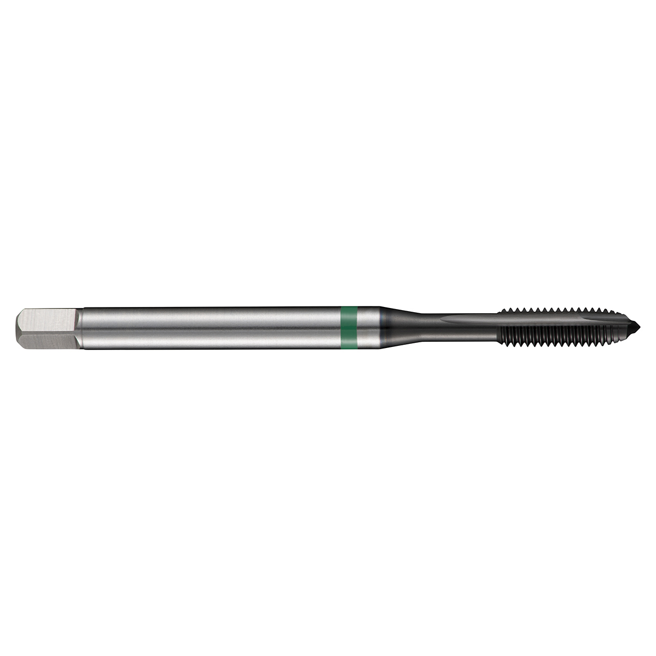 Dormer 6554532 | M5x0.80mm Thread Size x 6.00mm Shank x 13.00mm Length x 70.00mm OAL M 6H 2 Flute SUPER-B Coated HSS-E-PM E472 Spiral Point Tap