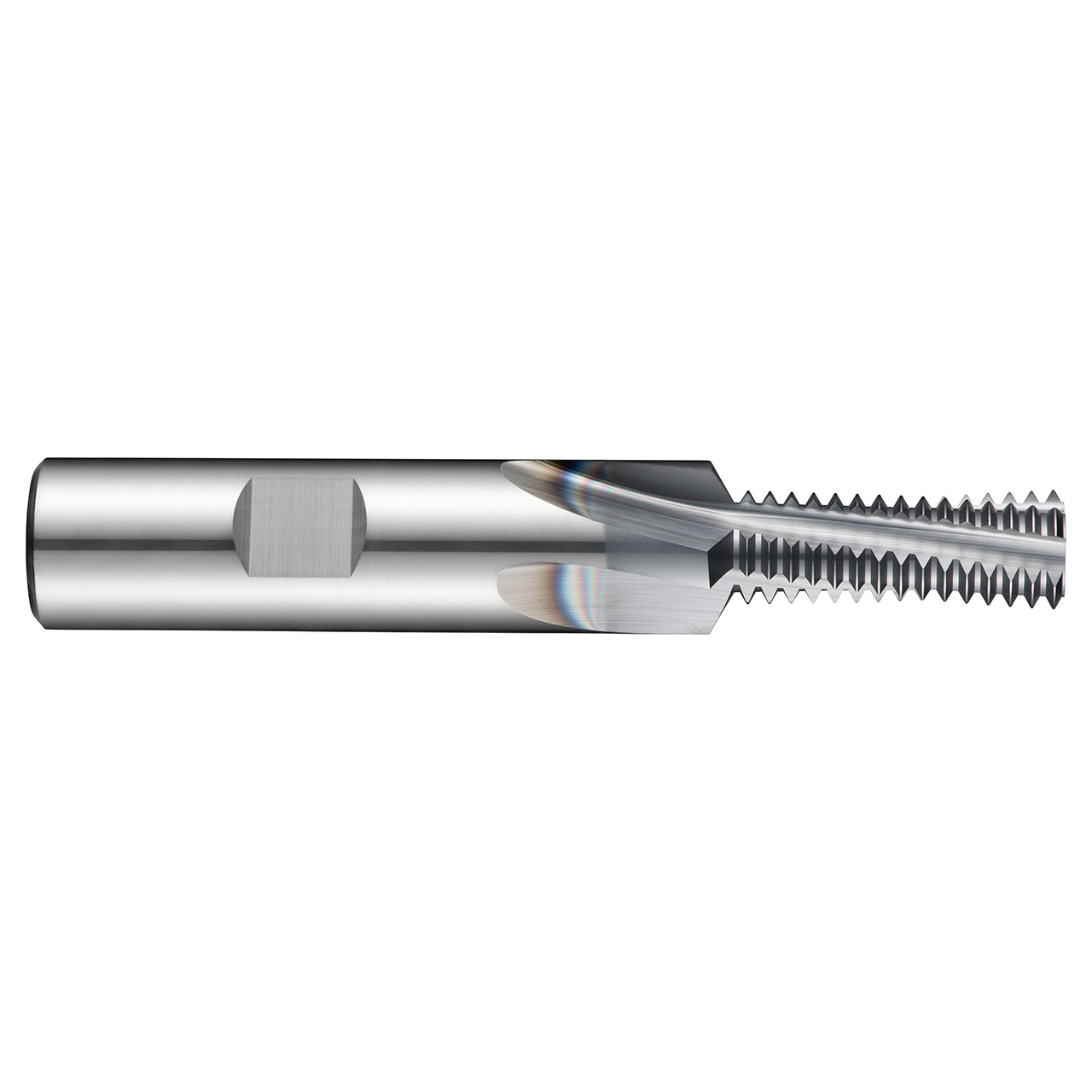 Dormer J2059.9X1.75 | 0.5512" Diameter x 3.2677" OAL 4 Flute Alcrona Pro Coated Helical Flute Thread Mill