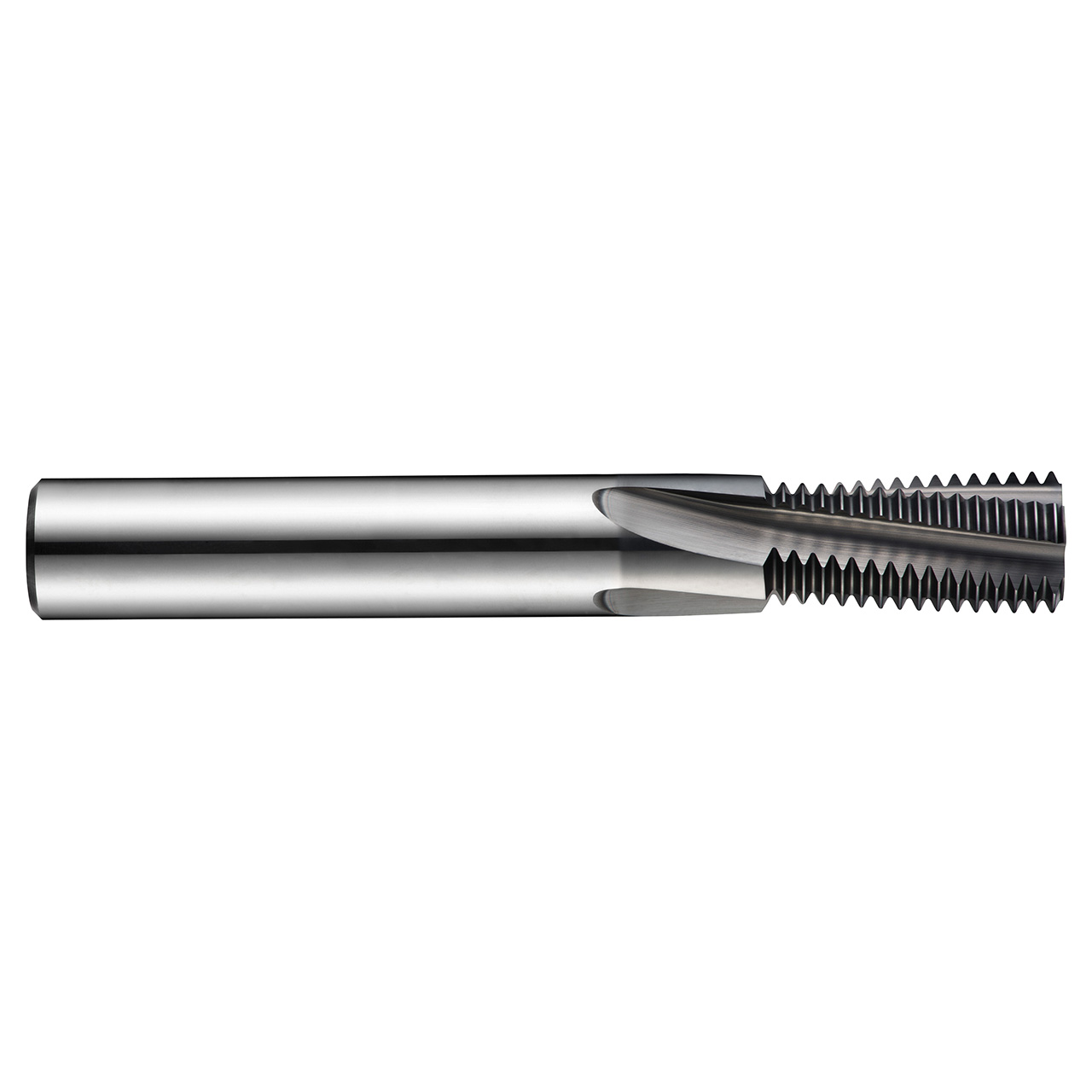 Dormer 6821355 | 0.9843" Diameter x 4.7638" OAL 6 Flute Alcrona Pro Coated Helical Flute Thread Mill