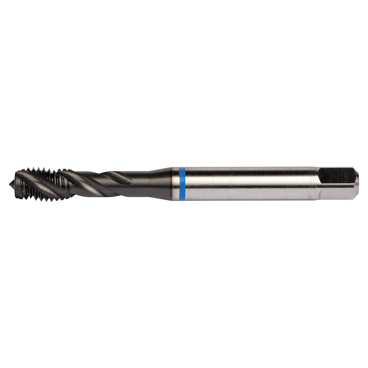 Dormer 7350380 | M14x2.00mm Thread Size x 10.90mm Shank x 20.00mm Length x 110.00mm OAL x 40 Degree Helix Angle M 6H 4 Flute SUPER-B Coated HSS-E-PM E628 Spiral Flute Tap