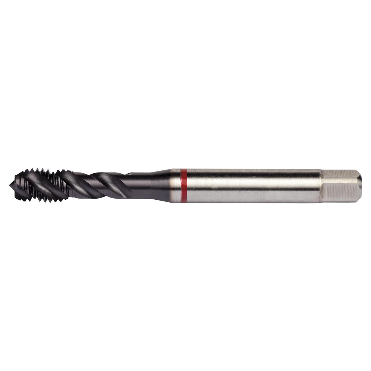 Dormer E766M8X1.0 | 0.318" Diameter x 3.5433" OAL 3 Flute TiAlN/Top Coated Spiral Flute Tap