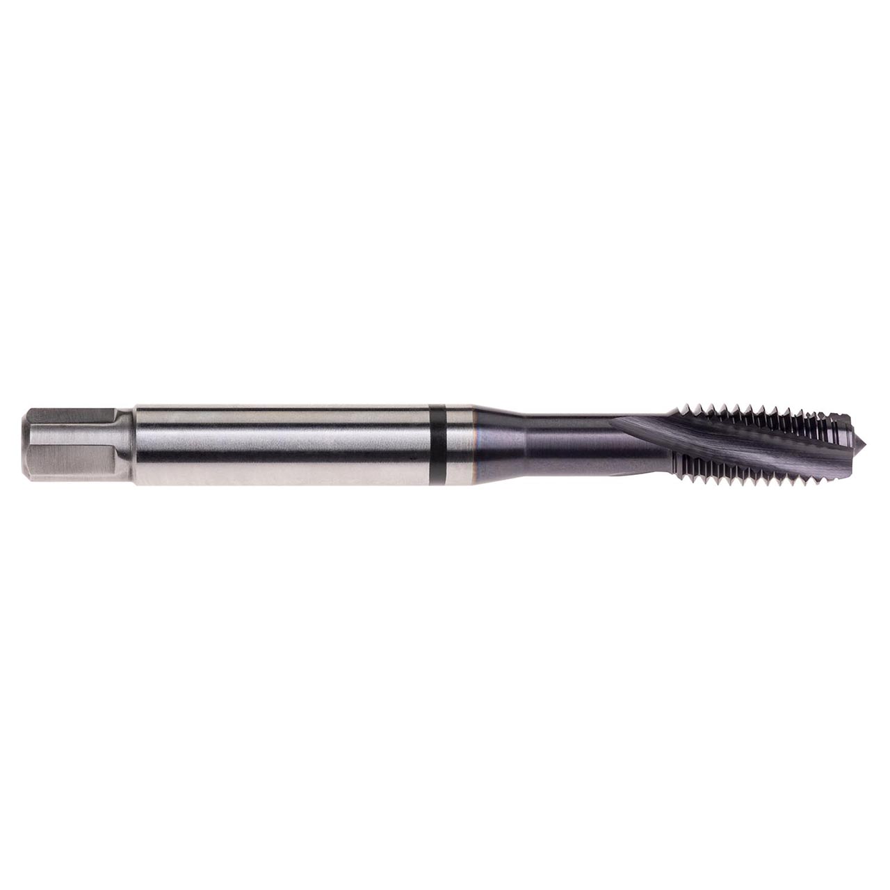 Dormer E335M12 | 0.3543" Diameter x 4.3307" OAL 4 Flute TiAlN/Top Coated Spiral Flute Tap