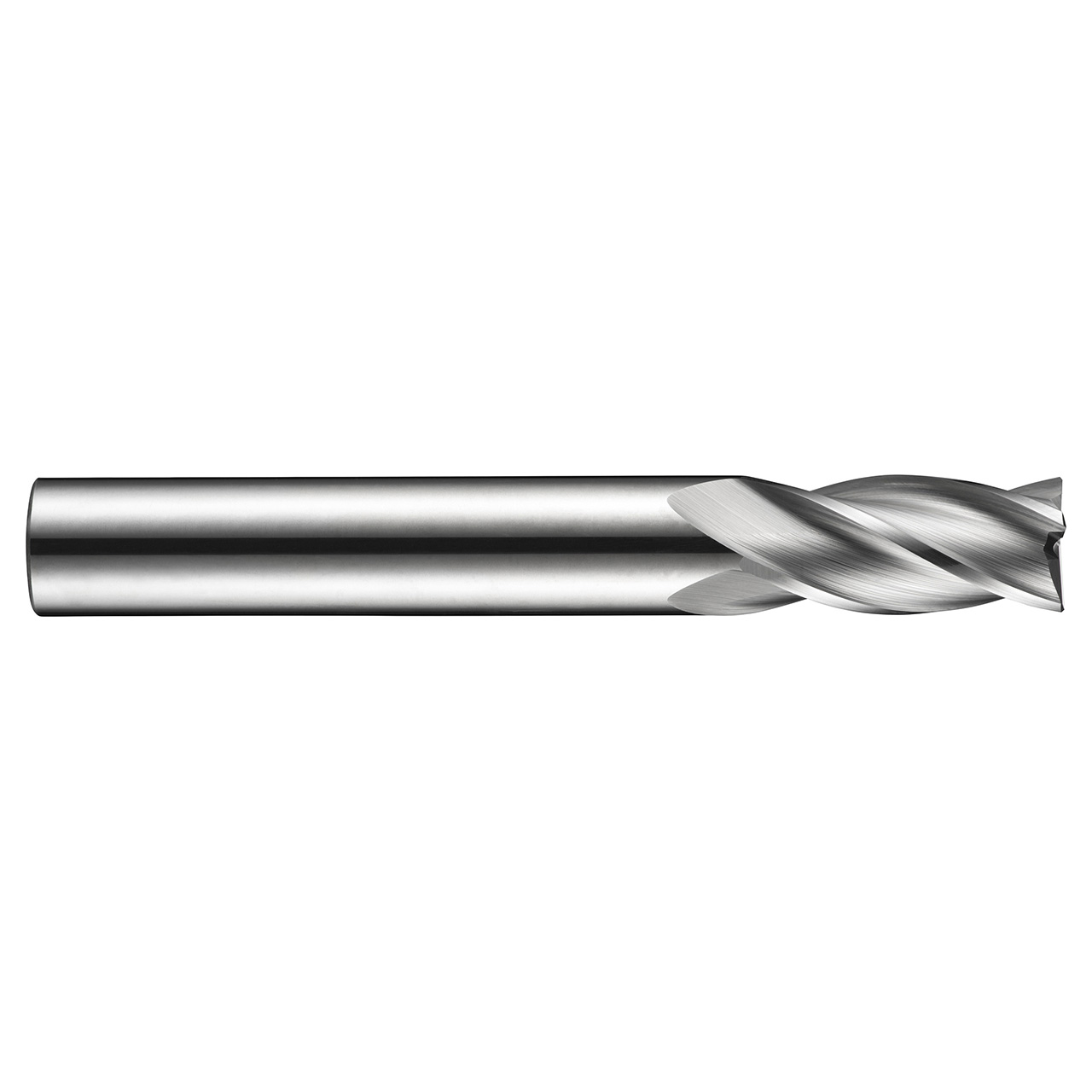 Dormer 5983176 | 0.1181" Diameter x 1.4961" OAL 4 Flute Bright Coated Square End Mill