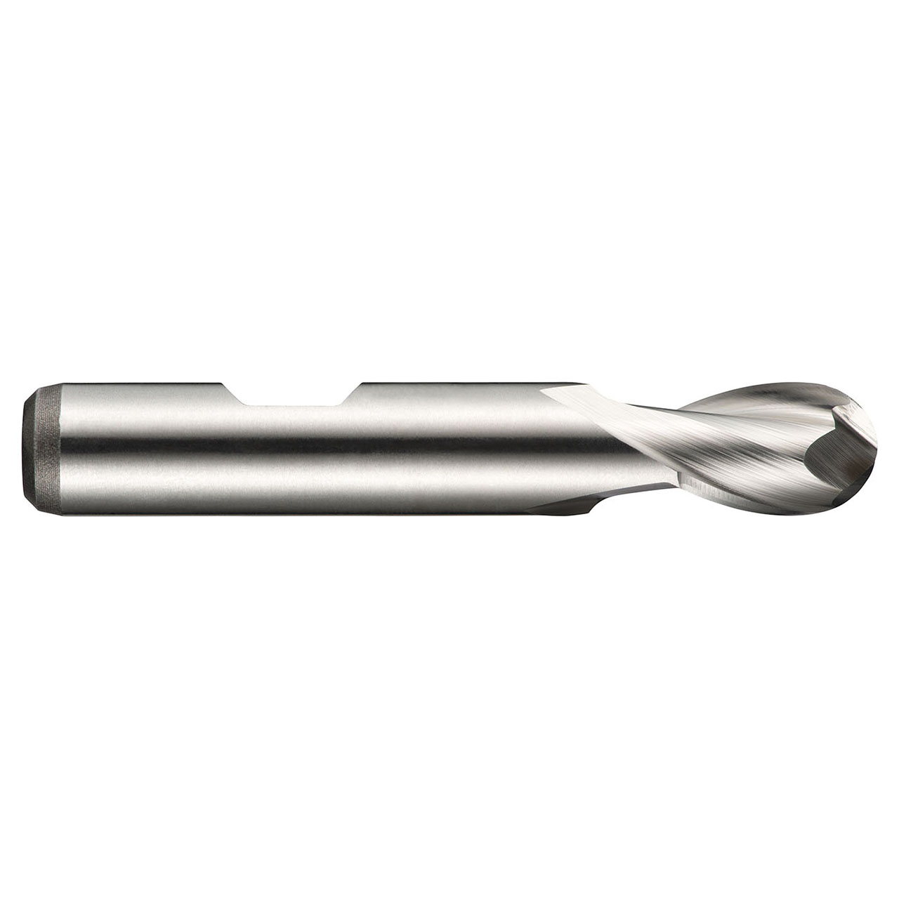 Dormer 5985028 | 0.6299" Diameter x 3.1102" OAL 2 Flute Bright Coated Ball End Mill