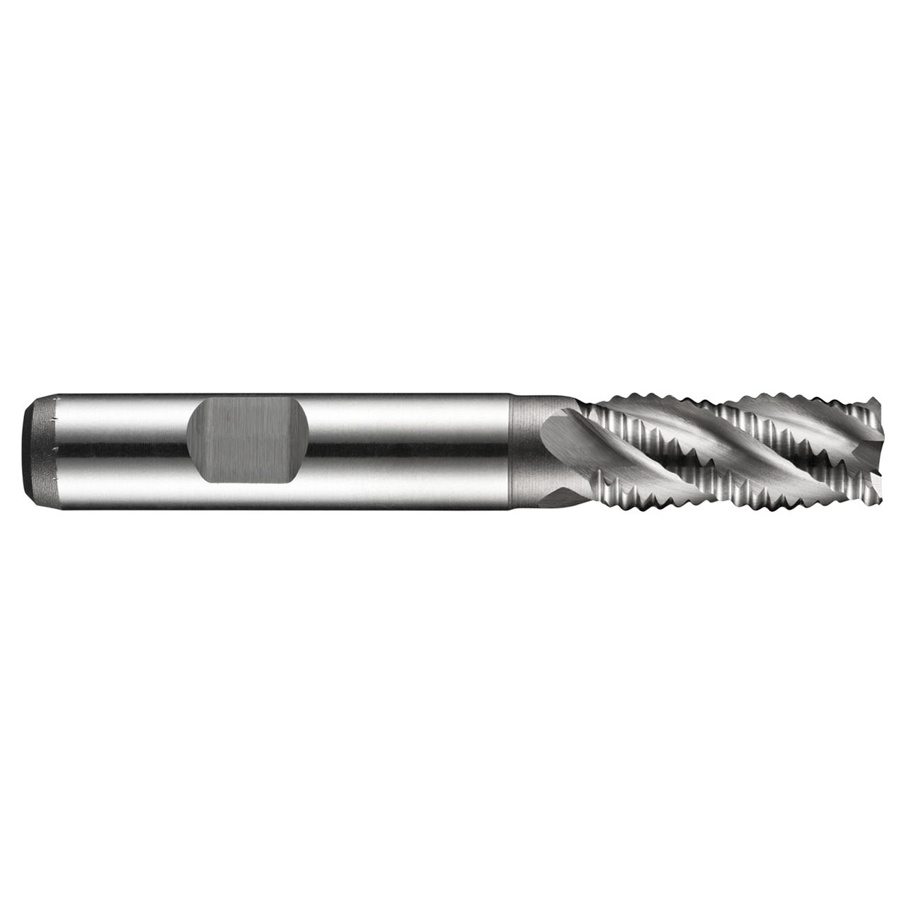 Dormer 5985119 | 0.7087" Diameter x 3.622" OAL 4 Flute Bright Coated Roughing End Mill
