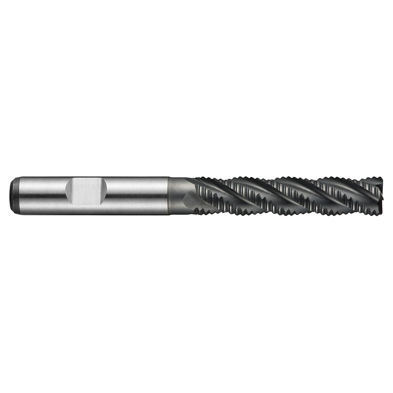 Dormer 5985184 | 0.4724" Diameter x 4.3307" OAL 4 Flute ALCRONA Coated Roughing End Mill