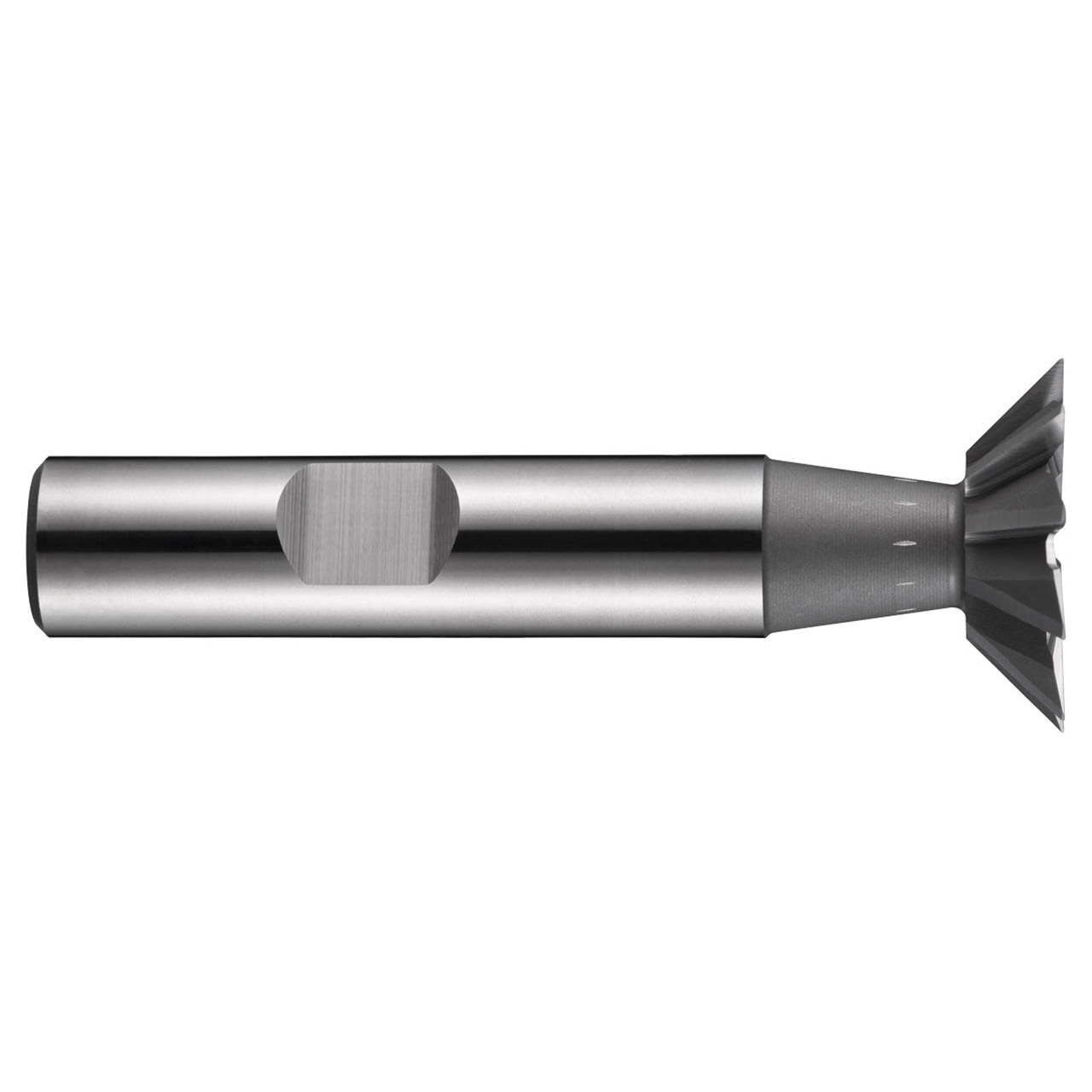 Dormer C83032.0X45 | 1.2598" Diameter x 2.7953" OAL 12 Flute Bright Coated Dovetail Cutter