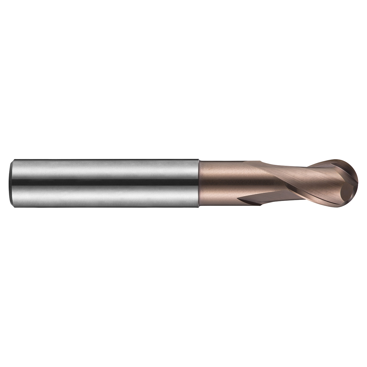 Dormer S2294.0XD6 | 0.1575" Diameter x 1.9685" OAL 2 Flute TiSiN Coated Ball End Mill