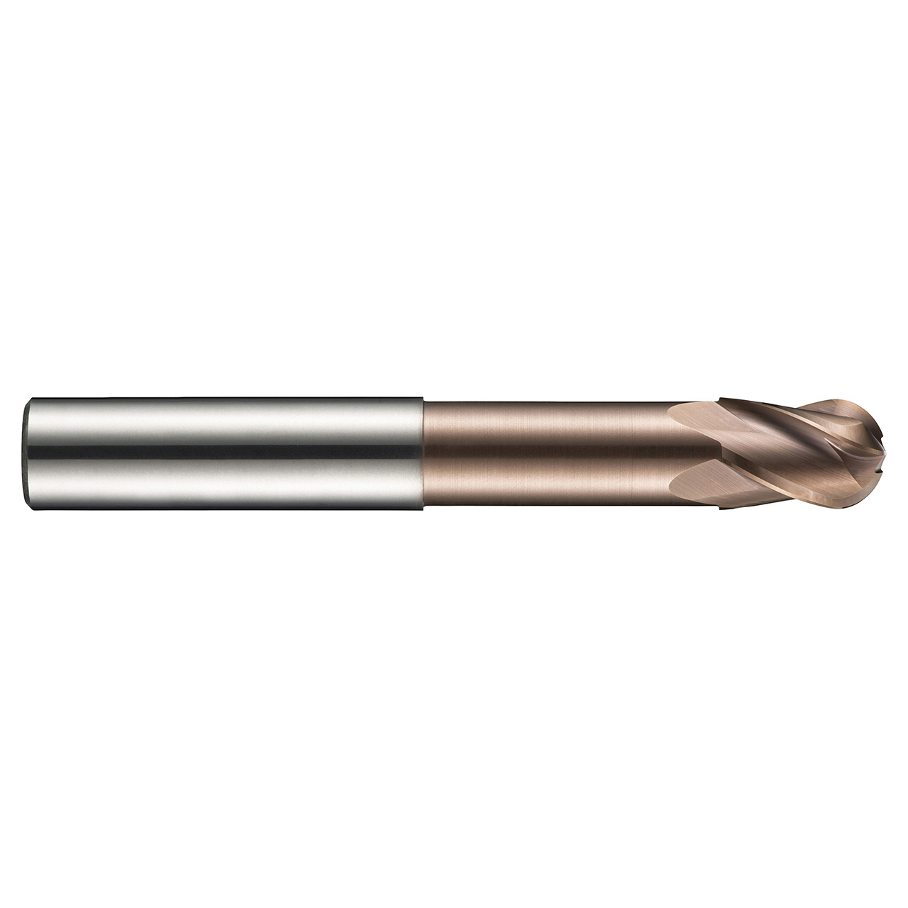 Dormer S5355.0 | 0.1969" Diameter x 2.9528" OAL 4 Flute TiSiN Coated Ball End Mill