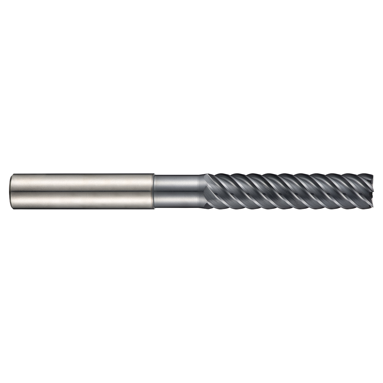 Dormer 6706781 | 4.00mm Diameter x 6.00mm Shank x 19.00mm Maximum Depth of Cut x 75.00mm OAL x 50 Degree Helix Angle 6 Flute AlTiN Coated HMS226 Square End Mill