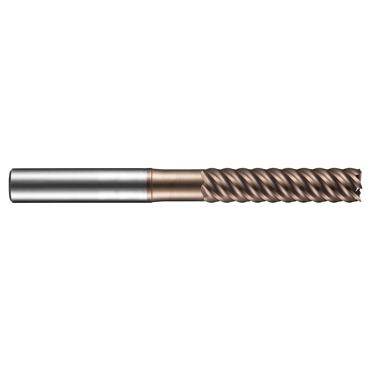 Dormer 6706795 | 14.00mm Diameter x 14.00mm Shank x 57.00mm Maximum Depth of Cut x 125.00mm OAL x 50 Degree Helix Angle 6 Flute TiSiN Coated HMS526 Finishing End Mill