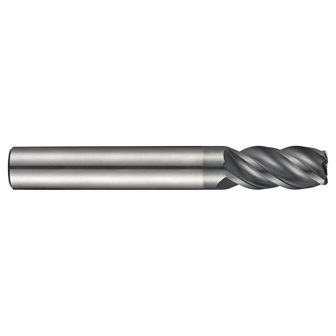Dormer S2628.0XR0.3 | 0.315" Diameter x 2.5197" OAL x 0.3mm Radius 4 Flute AlCrN Coated Corner Radius End Mill