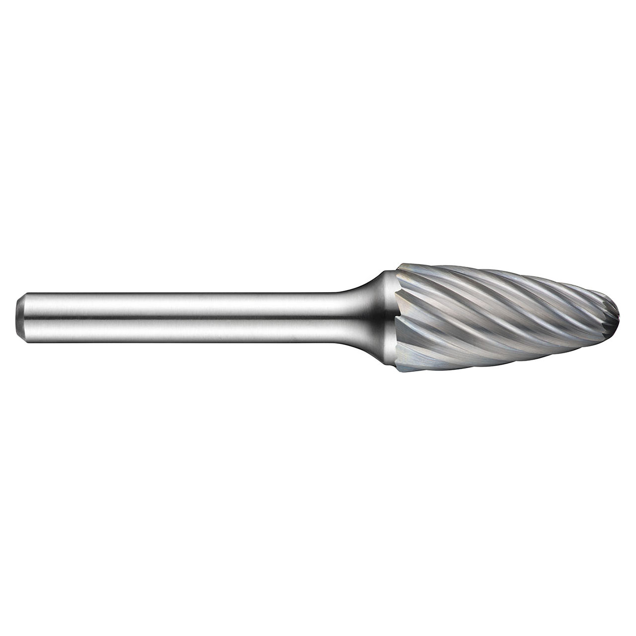 Dormer 7059527 | 9.60mm Diameter x 6.00mm Shank x 64.00mm OAL Bright Coated HM P611 Burr