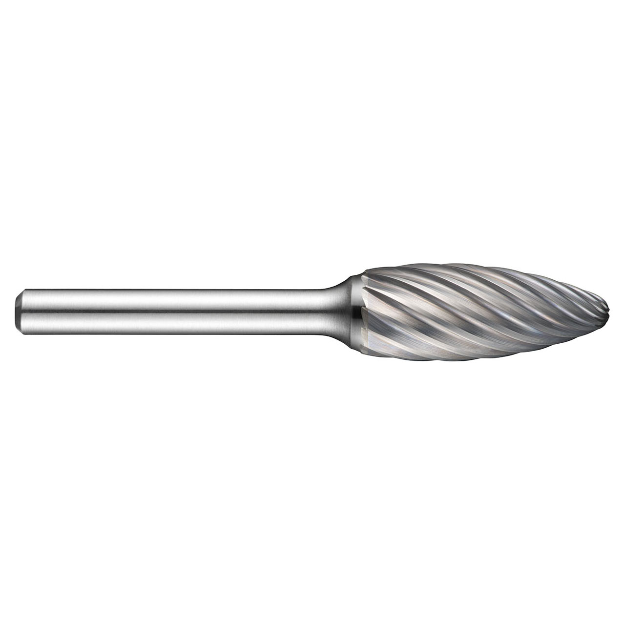 Dormer 7059533 | 8.00mm Diameter x 6.00mm Shank x 64.00mm OAL Bright Coated HM P615 Burr