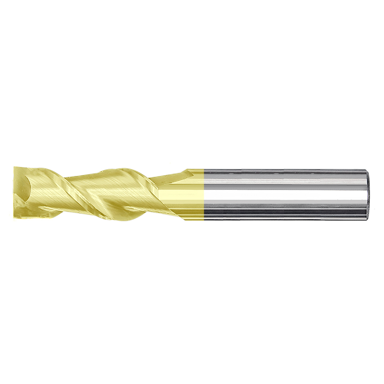 Dormer 7648517 | 12.70mm Diameter x 12.70mm Shank x 1" Maximum Depth of Cut x 76.20mm OAL x 37 Degree Helix Angle 2 Flute HM S207 Square End Mill