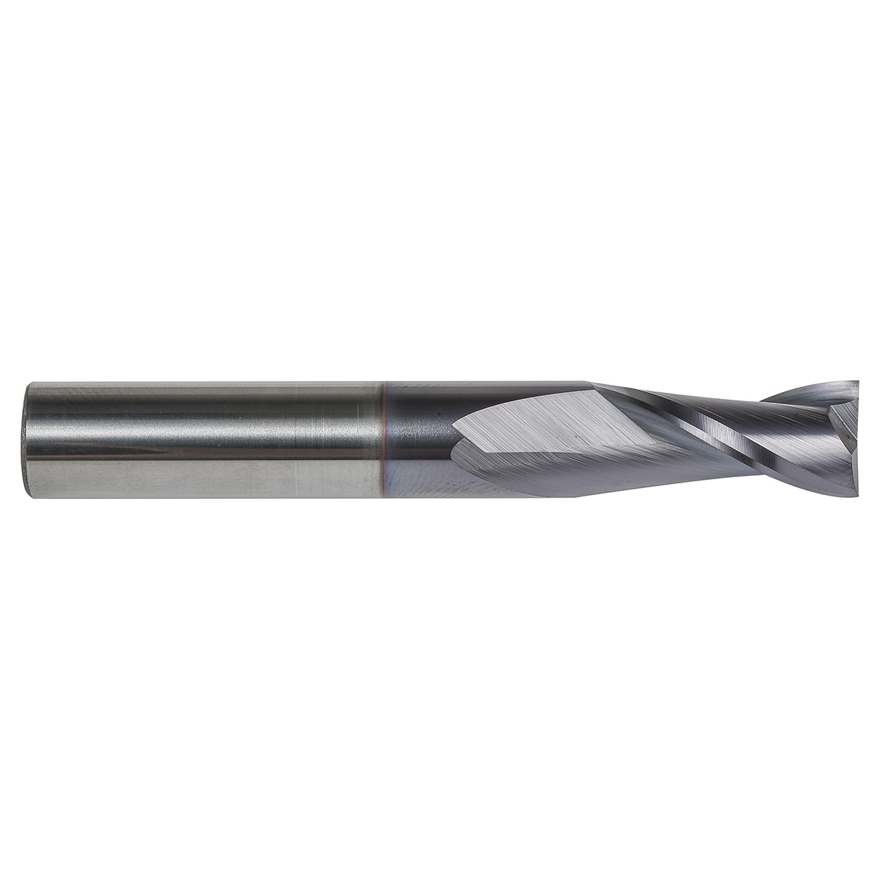 Dormer 7648586 | 0.125" Diameter x 3" OAL 2 Flute TiAlN Coated Square End Mill