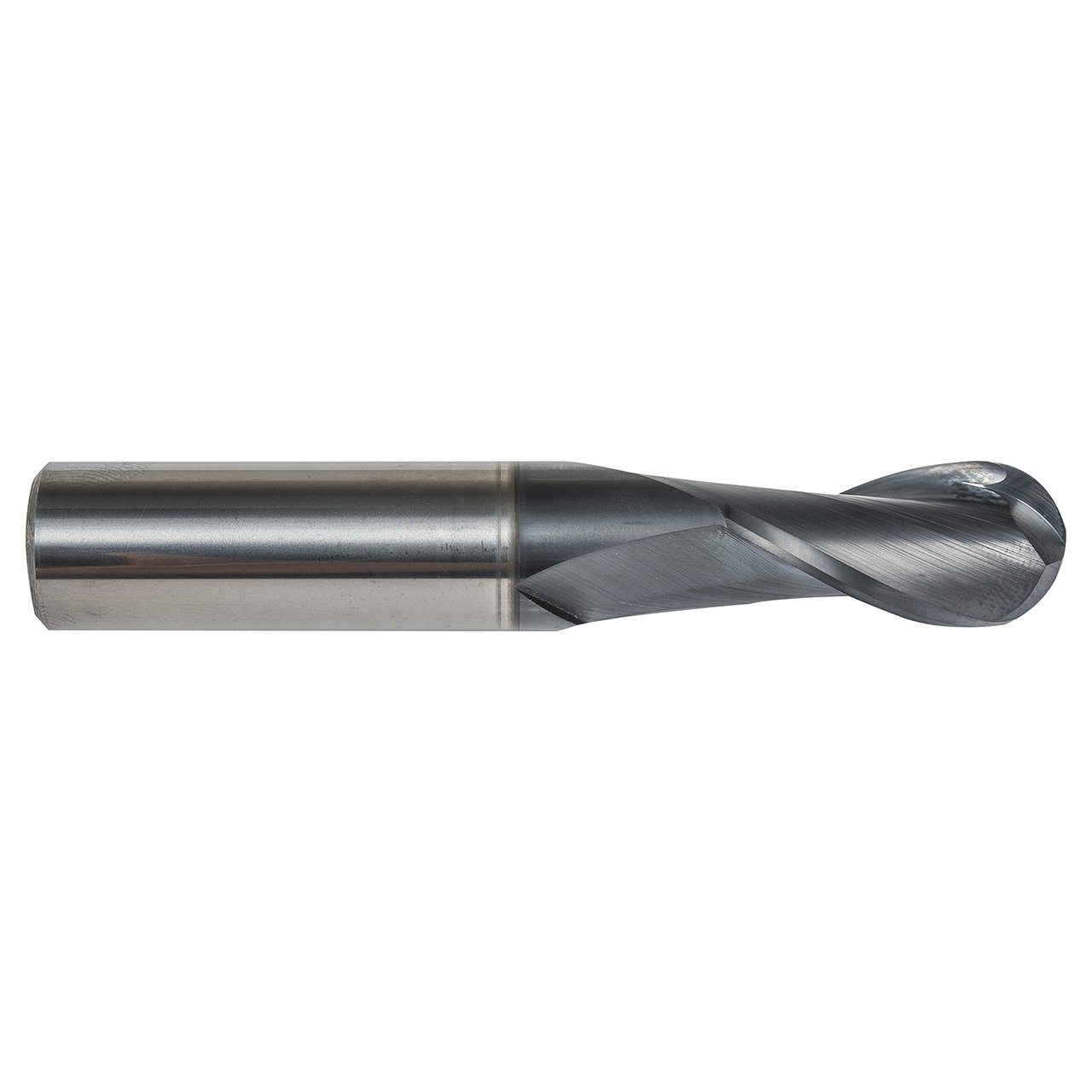 Dormer S2121/2 | 0.5" Diameter x 3" OAL 2 Flute TiAlN Coated Ball End Mill