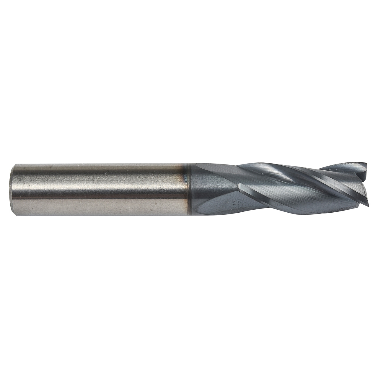 Dormer 7648821 | 0.4375" Diameter x 4" OAL 4 Flute TiAlN Coated Square End Mill