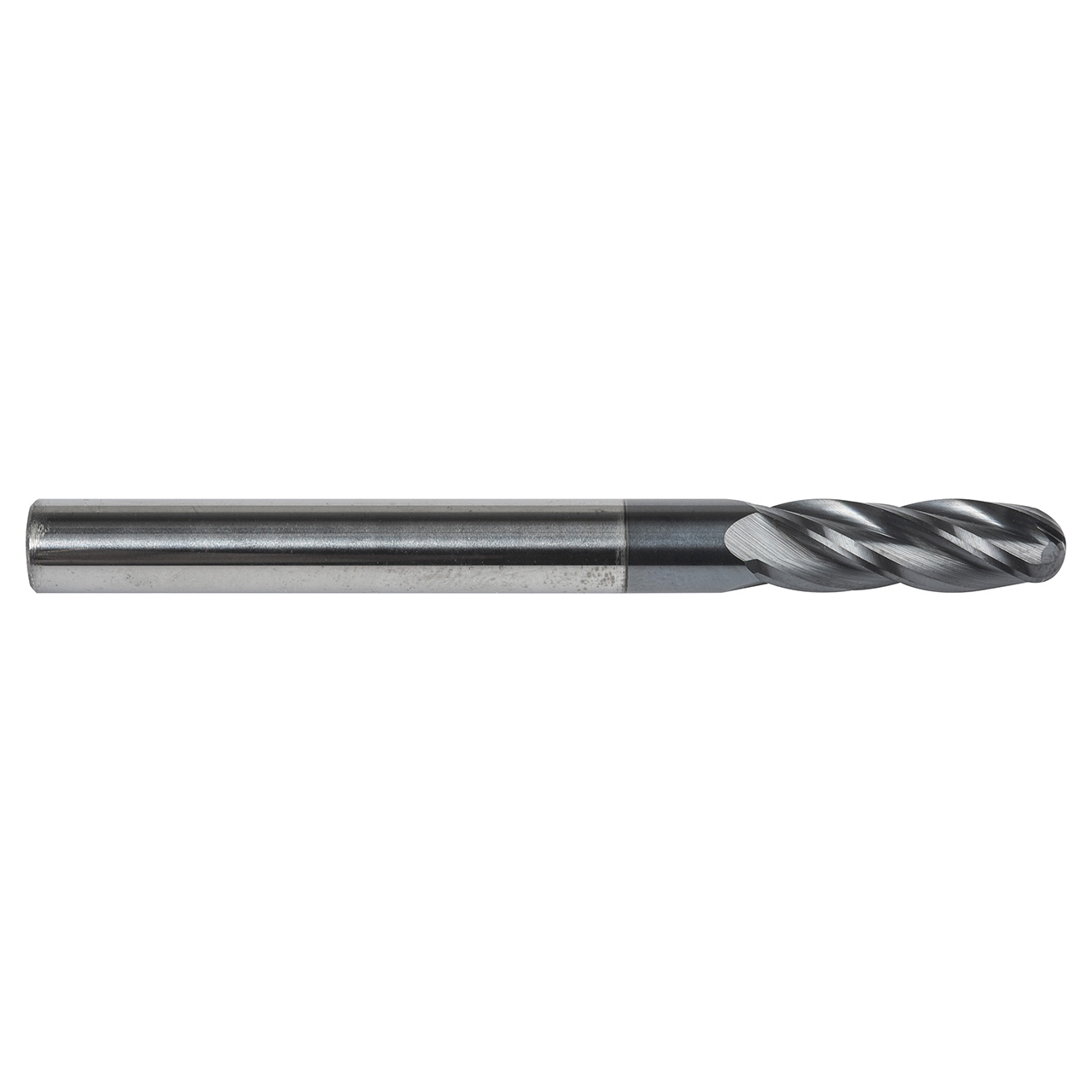Dormer S2473/16 | 0.1875" Diameter x 3" OAL 4 Flute TiAlN Coated Ball End Mill
