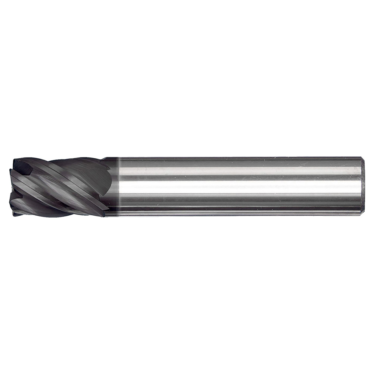 Dormer S248HA1/2X1.1/4XR.030 | 0.5" Diameter x 3" OAL x 0.03" Radius 5 Flute AlTiN Coated Corner Radius End Mill