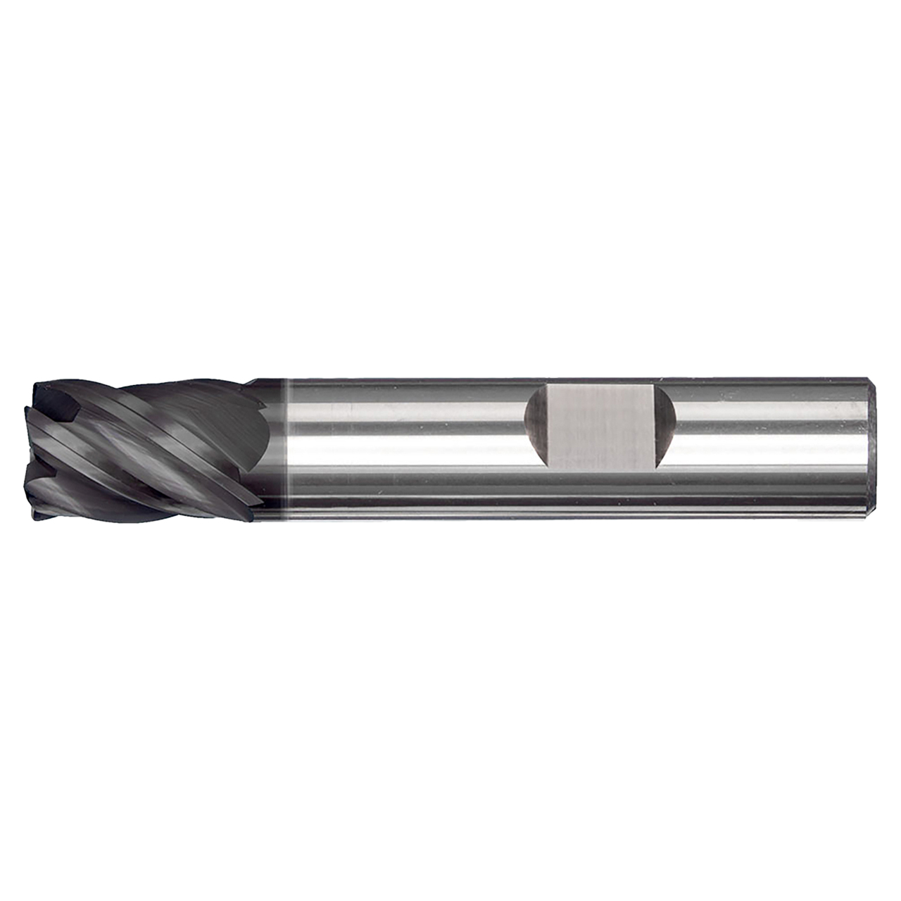 Dormer S248HB1/2X1XR.030 | 0.5" Diameter x 3" OAL x 0.03" Radius 5 Flute AlTiN Coated Corner Radius End Mill