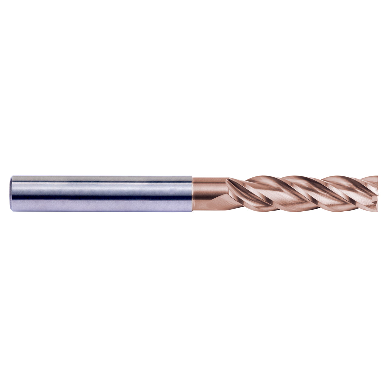 Dormer 8030344 | 0.1969" Diameter x 2.9528" OAL 4 Flute TiSiN Coated Square End Mill