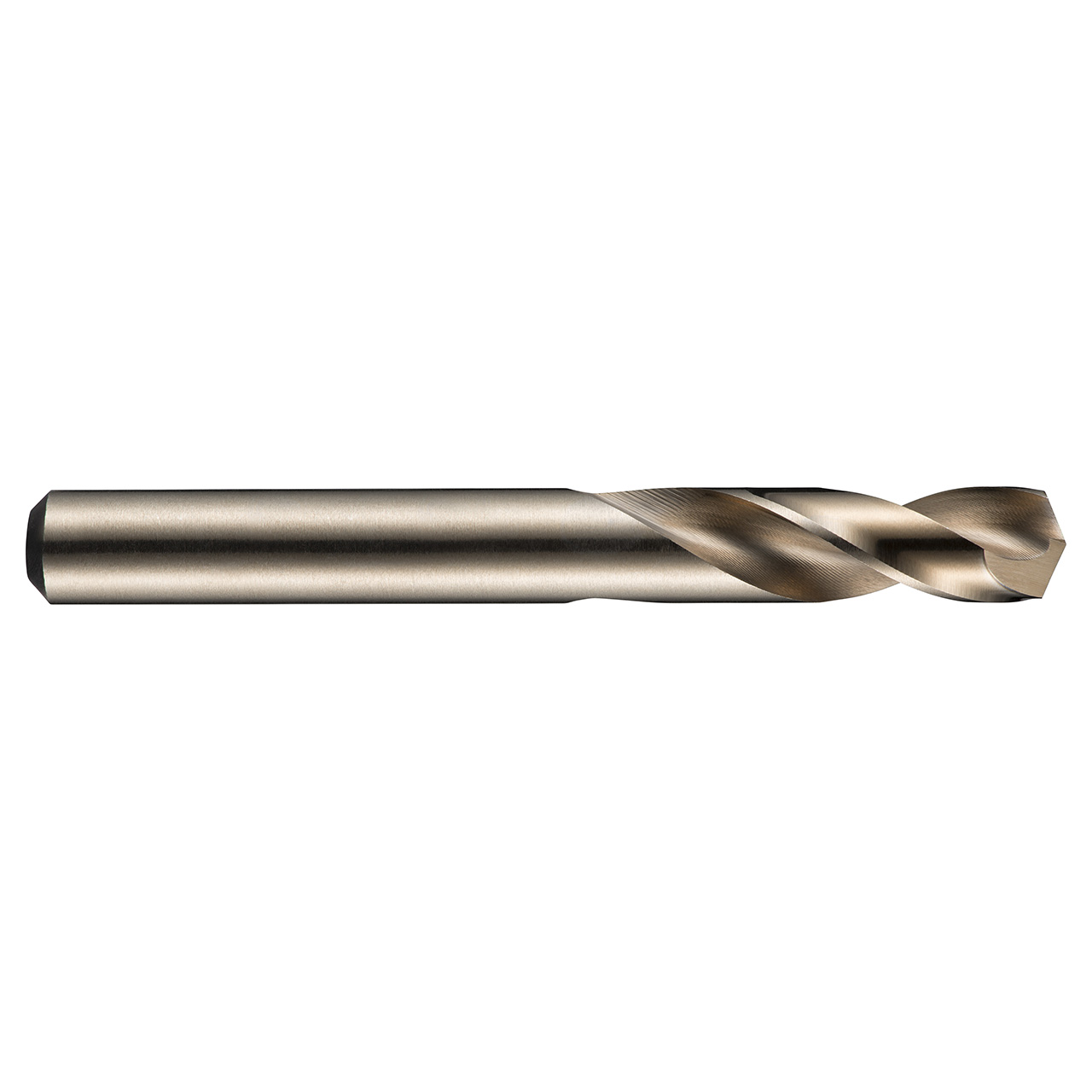 Dormer 5967904 | 3.50mm Drill Size x 3.50mm Shank x 20.00mm Flute Length x 52.00mm OAL x 135 Degree Point Angle Bronze Coated HSS-E A117 Stub Drill