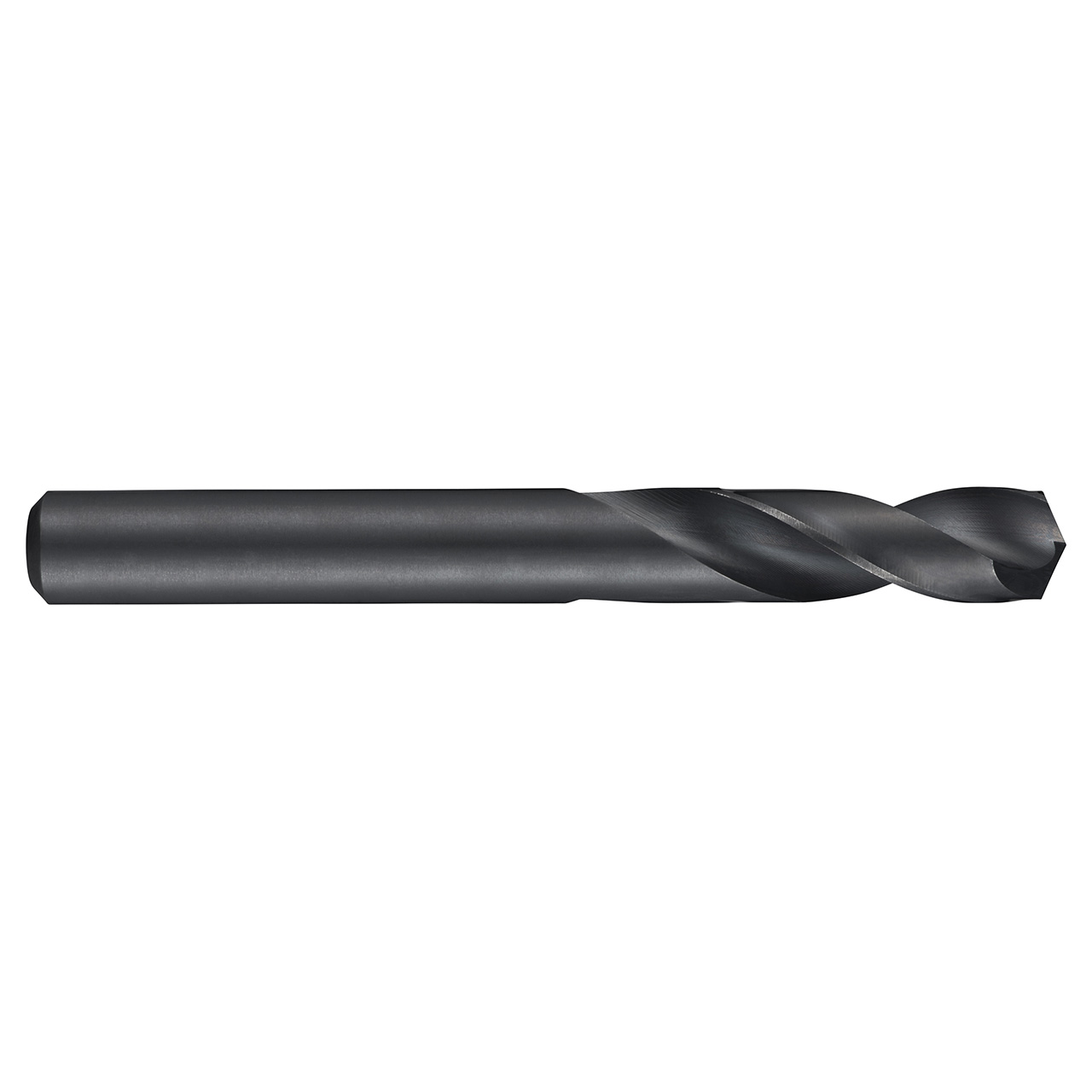 Dormer 5968017 | 2.40mm Drill Size x 2.40mm Shank x 14.00mm Flute Length x 43.00mm OAL x 118 Degree Point Angle Steam Tempered Coated HSS A120 Stub Drill