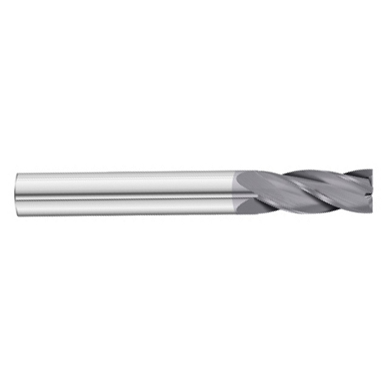 All Industrial EH065904S | 4 Flute Extra Long TiAlN Coated End Mill, 3/16" Diameter 4"