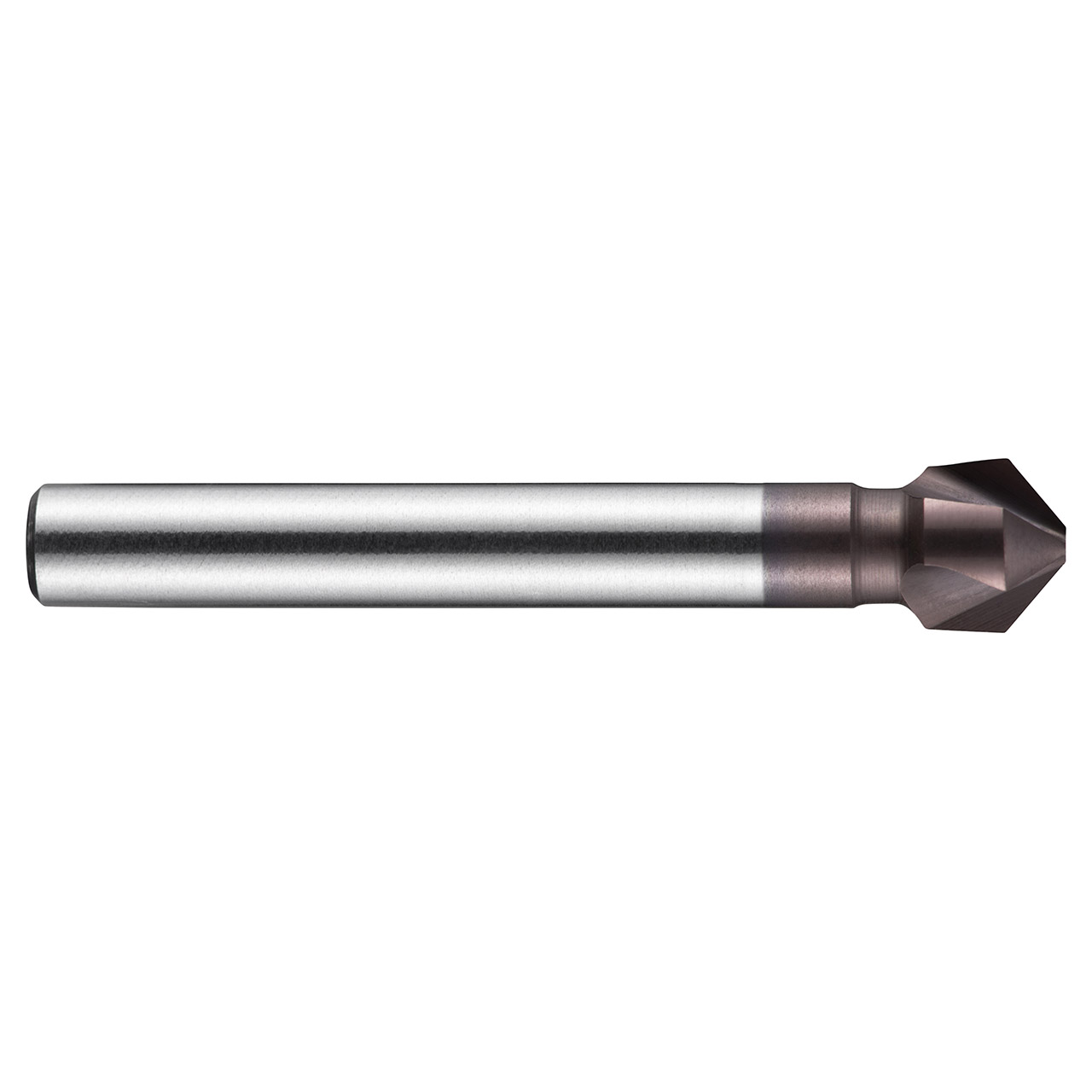 Dormer 5972677 | 2.50mm Diameter x 6.00mm Shank x 6.60mm Flute Length x 49.00mm OAL x 100 Degree Point Angle 3 Flute TiAlN Coated HSS G171 Countersink