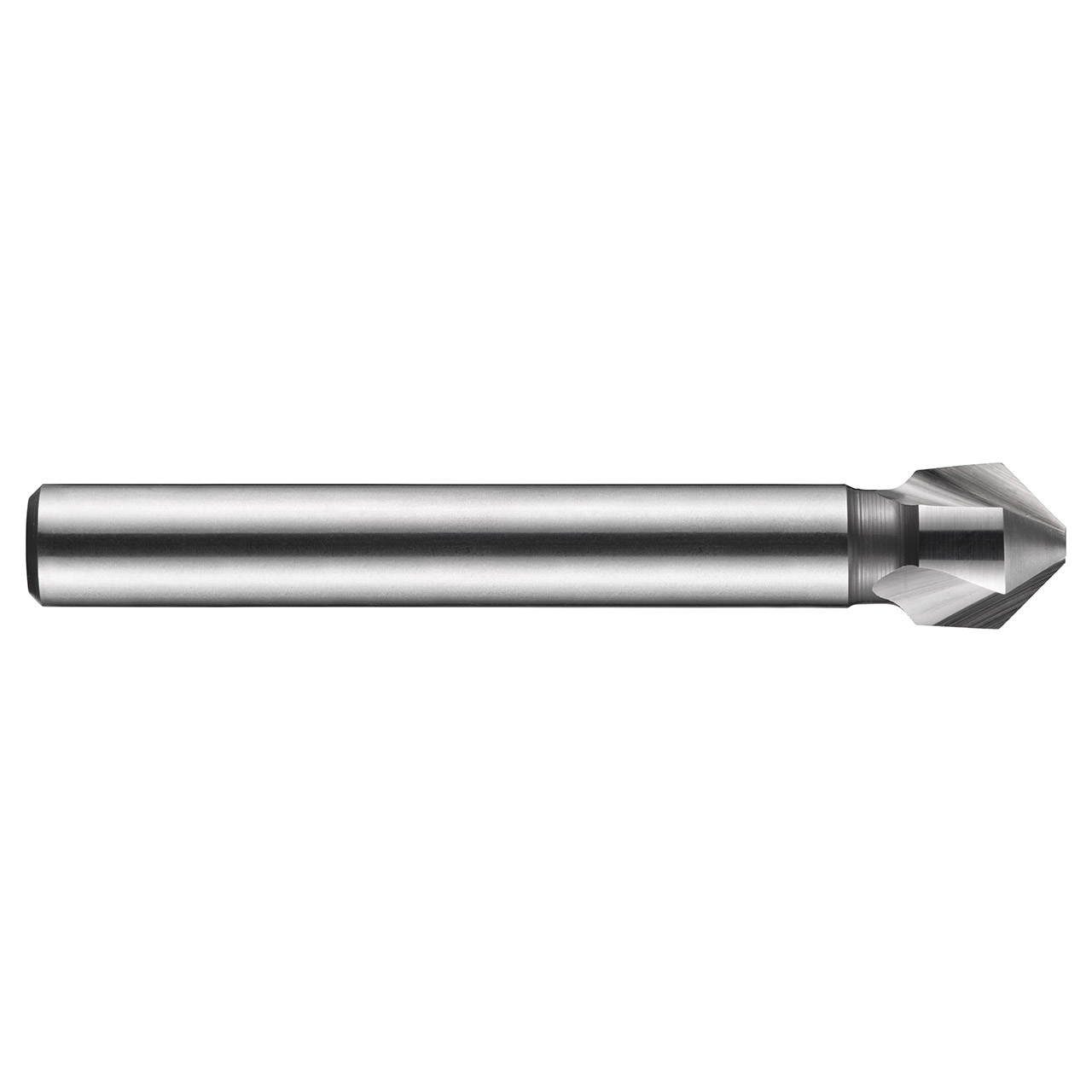 Dormer 5973173 | 2.00mm Diameter x 6.00mm Shank x 6.10mm Flute Length x 50.00mm OAL x 90 Degree Point Angle 3 Flute Bright Coated HSS G142 Countersink