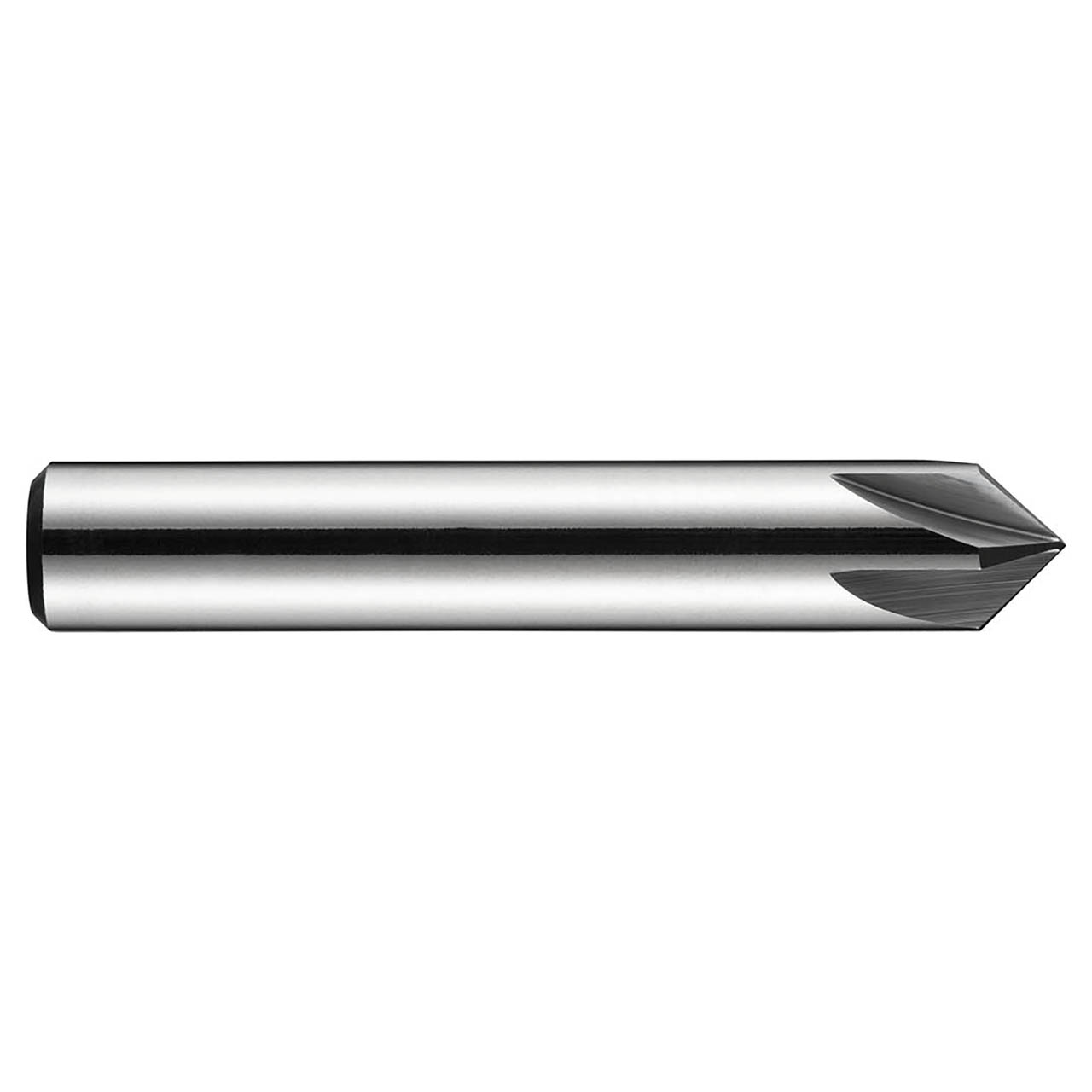Dormer 5973334 | 2.00mm Minimum Diameter x 8.00mm Shank x 48.00mm OAL x 90 Degree Point Angle 5 Flute Bright Coated HSS Countersink