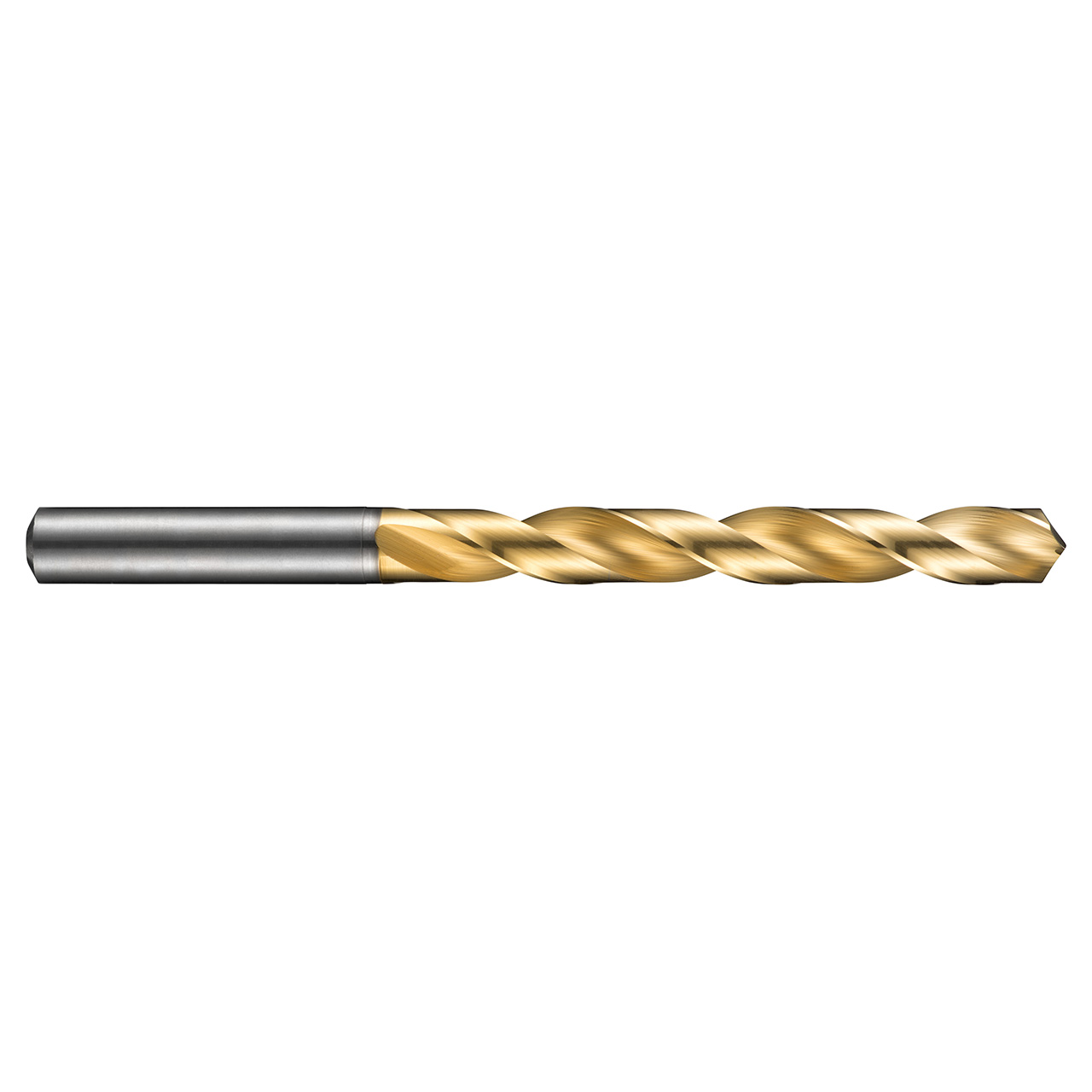 Dormer 5980522 | 3.70mm Drill Size x 3.70mm Shank x 39.00mm Flute Length x 70.00mm OAL x 130 Degree Point Angle TiN Coated HM R510 Jobber Length Drill Bit