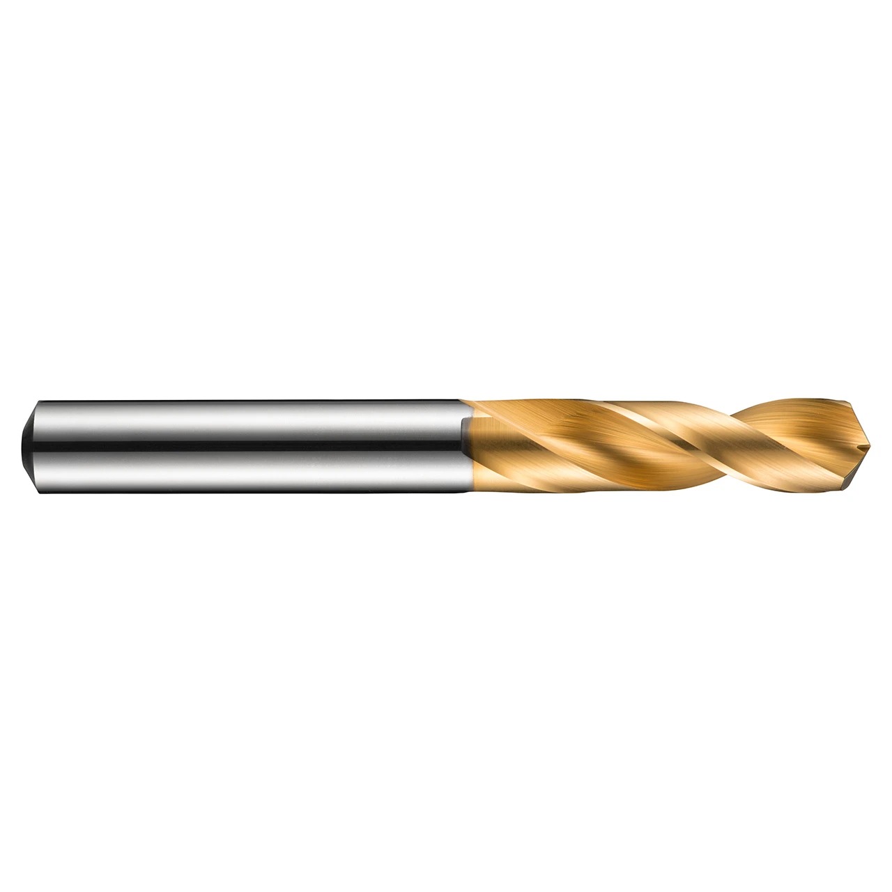Dormer 5981077 | 6.80mm Drill Size x 6.80mm Shank x 34.00mm Flute Length x 74.00mm OAL x 130 Degree Point Angle TiN Coated HM R520 Stub Drill
