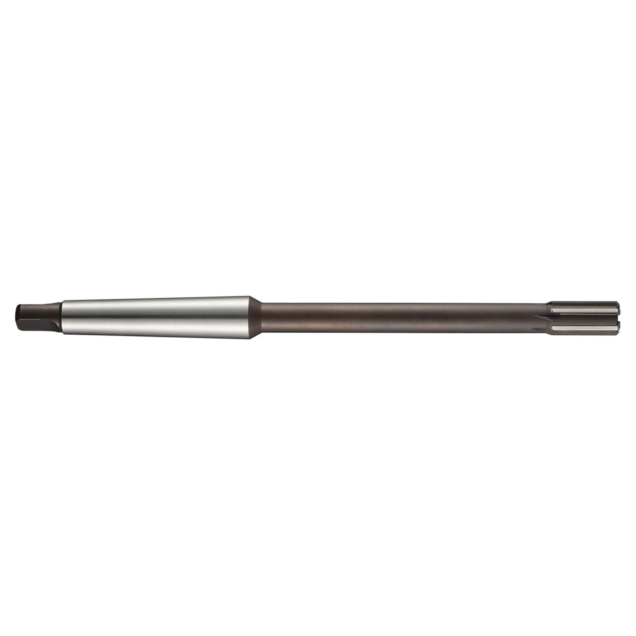 Dormer 5987208 | MK 1 Size x 14.00mm Diameter x 19.00mm Flute Length x 189.00mm OAL 6 Flute Bright Coated HM B442 Chucking Reamer