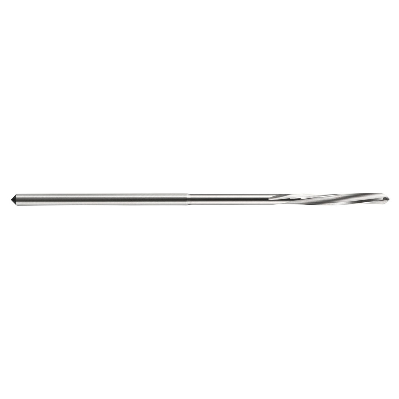 Dormer 5987237 | 1.60mm Diameter x 1.60mm Shank x 9.00mm Flute Length x 43.00mm OAL 3 Flute Bright Coated HM B400 Chucking Reamer