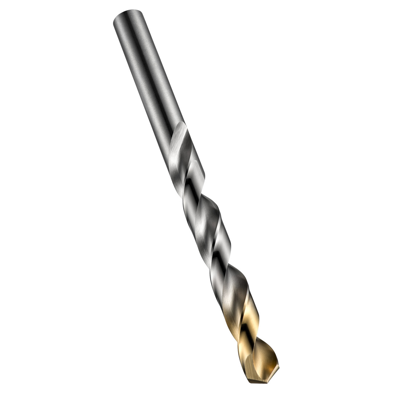 Dormer A002S13/64 | 0.2031" Diameter x 3.3858" OAL Bright/TiN Coated Jobber Length Drill Bit