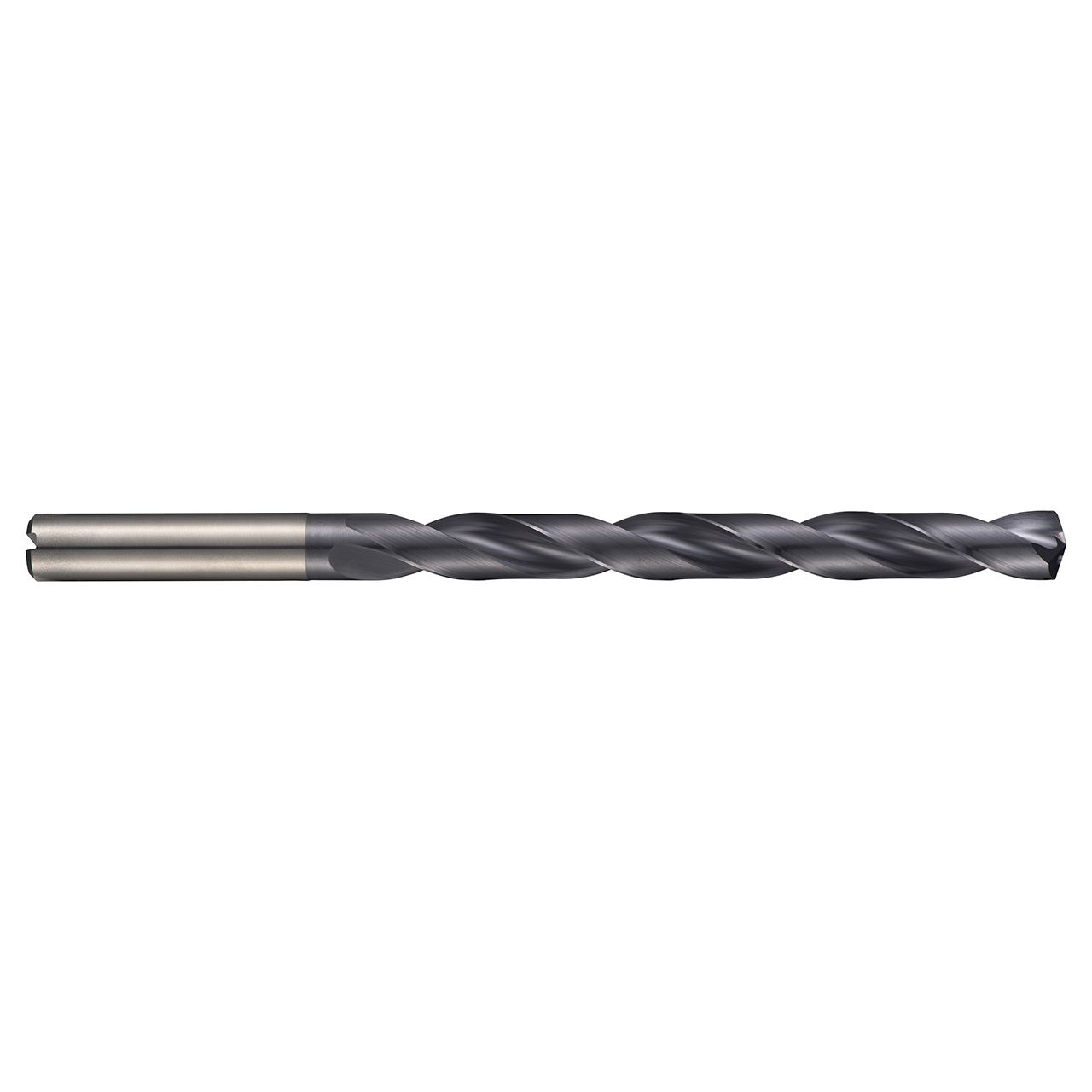 Dormer 6719067 | 9.70mm Drill Size x 10.00mm Shank x 106.00mm Flute Length x 152.00mm OAL x 140 Degree Point Angle TiAlN Coated HM R459 Taper Length Drill Bit