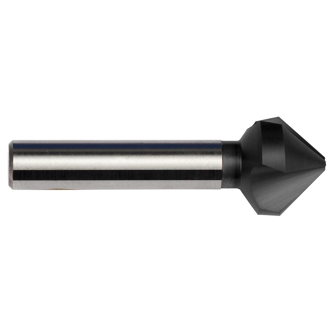 Dormer 7147796 | 2.80mm Minimum Diameter x 8.00mm Shank x 8.60mm Flute Length x 56.00mm OAL x 90 Degree Point Angle 3 Flute TiAlN Coated HSS Countersink